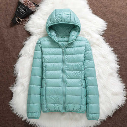 Wetterfeste Winterjacke Damen Daunen
