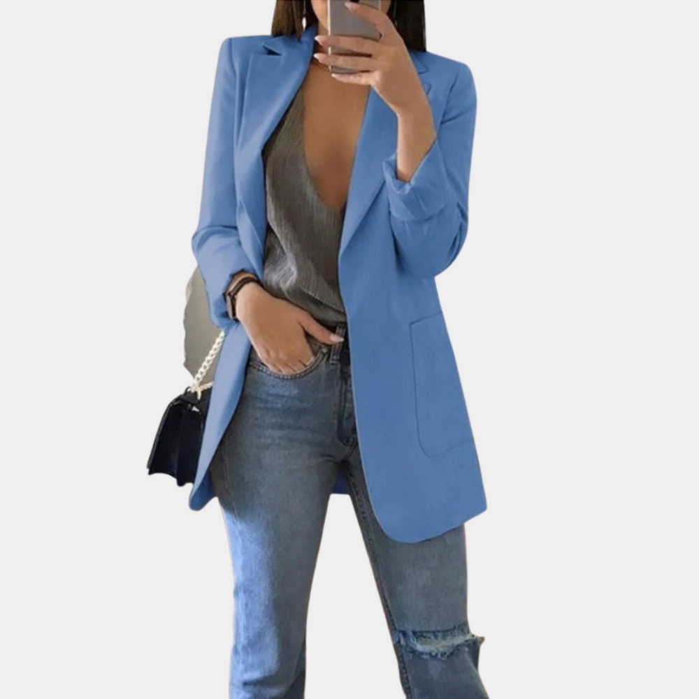 Elegante Damenblazer Herbstmode Damenjacke