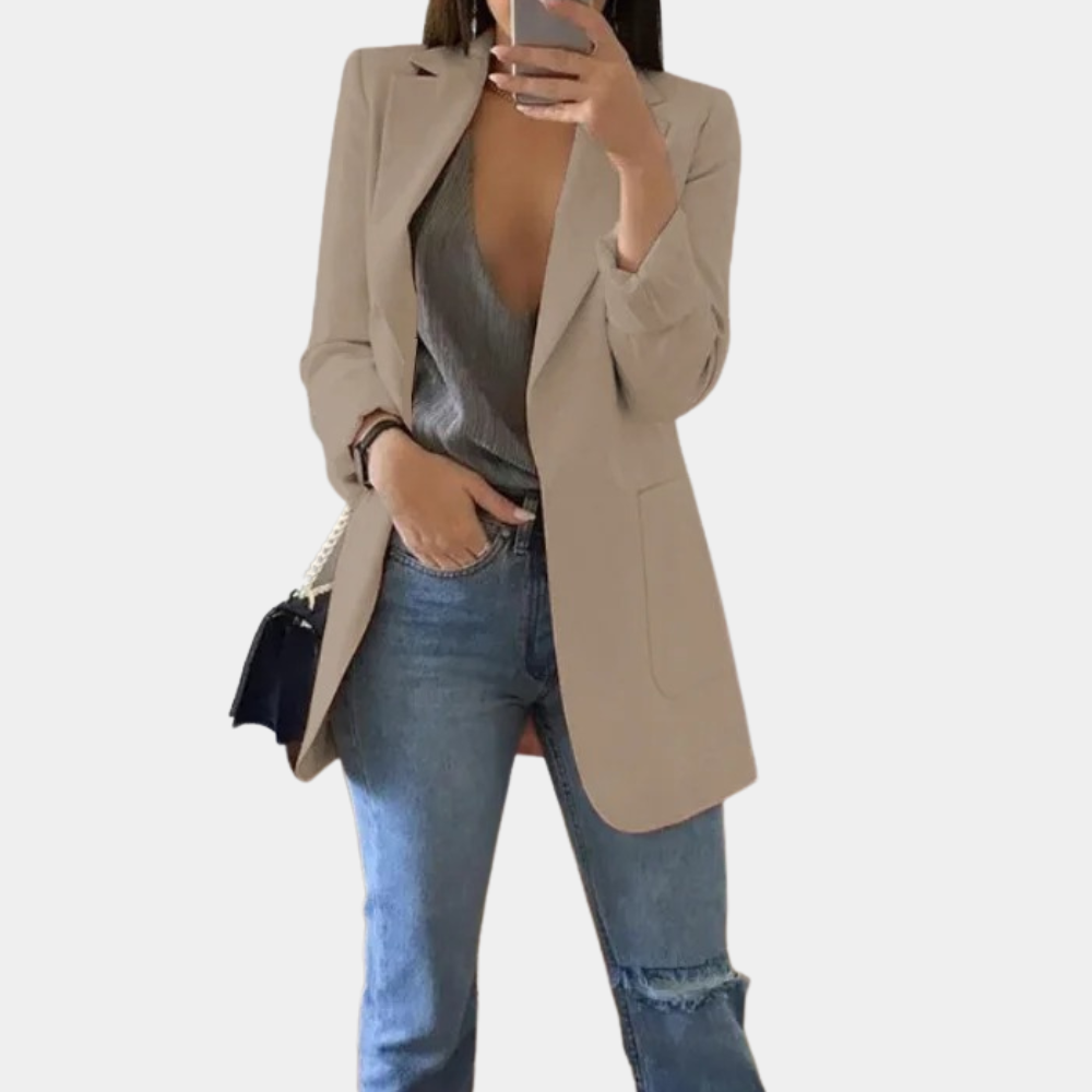 Elegante Damenblazer Herbstmode Damenjacke