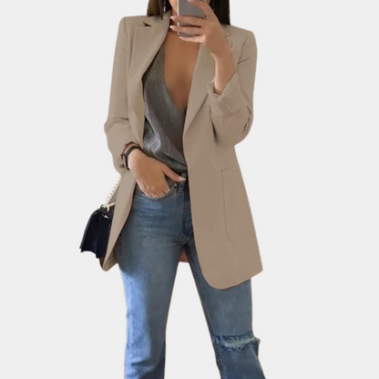 Elegante Damenblazer Herbstmode Damenjacke