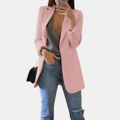 Elegante Damenblazer Herbstmode Damenjacke