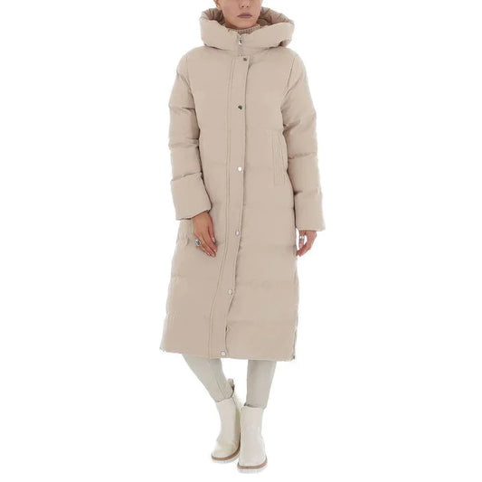 Langer Weicher Wintermantel Italienischer Stil - IdealeKleiden