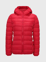 Warmes Winterkleid mit Kapuze Damen