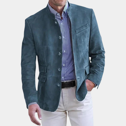 Herren Herbstjacke Klassisch Komfortabel