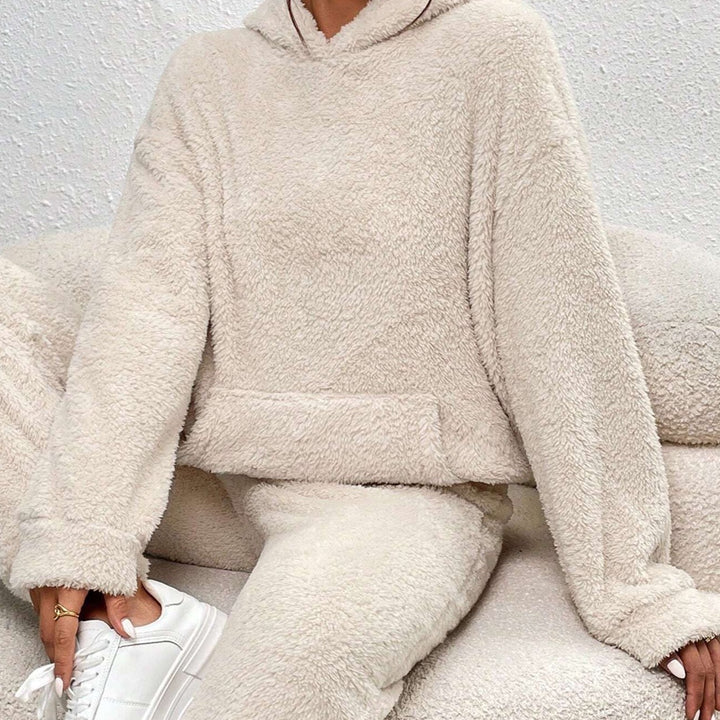 Damen Pullover Set Gemütlich Zweiteilig