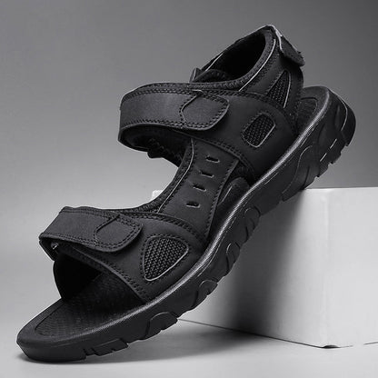 Herren Sandalen Klassisch Elegant Bequem - IdealeKleiden