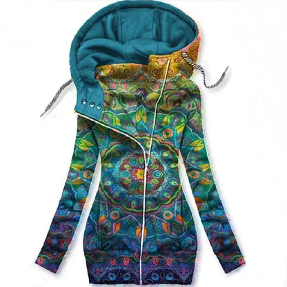 Damen Cardigan Schmetterlings Muster Trendy