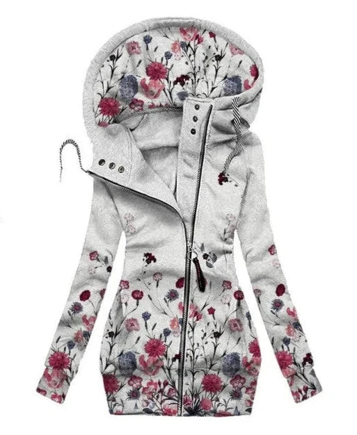 Damen Cardigan Schmetterlings Muster Trendy