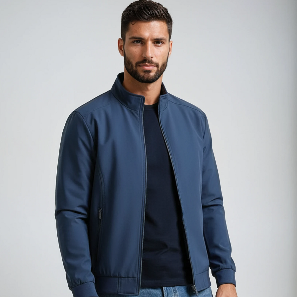 Herren Bomberjacke Modern Sportlich Stylish - IdealeKleiden