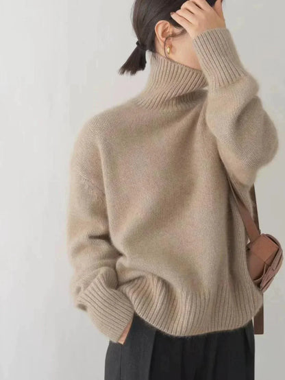 Stylische Rollkragenpullover Damen