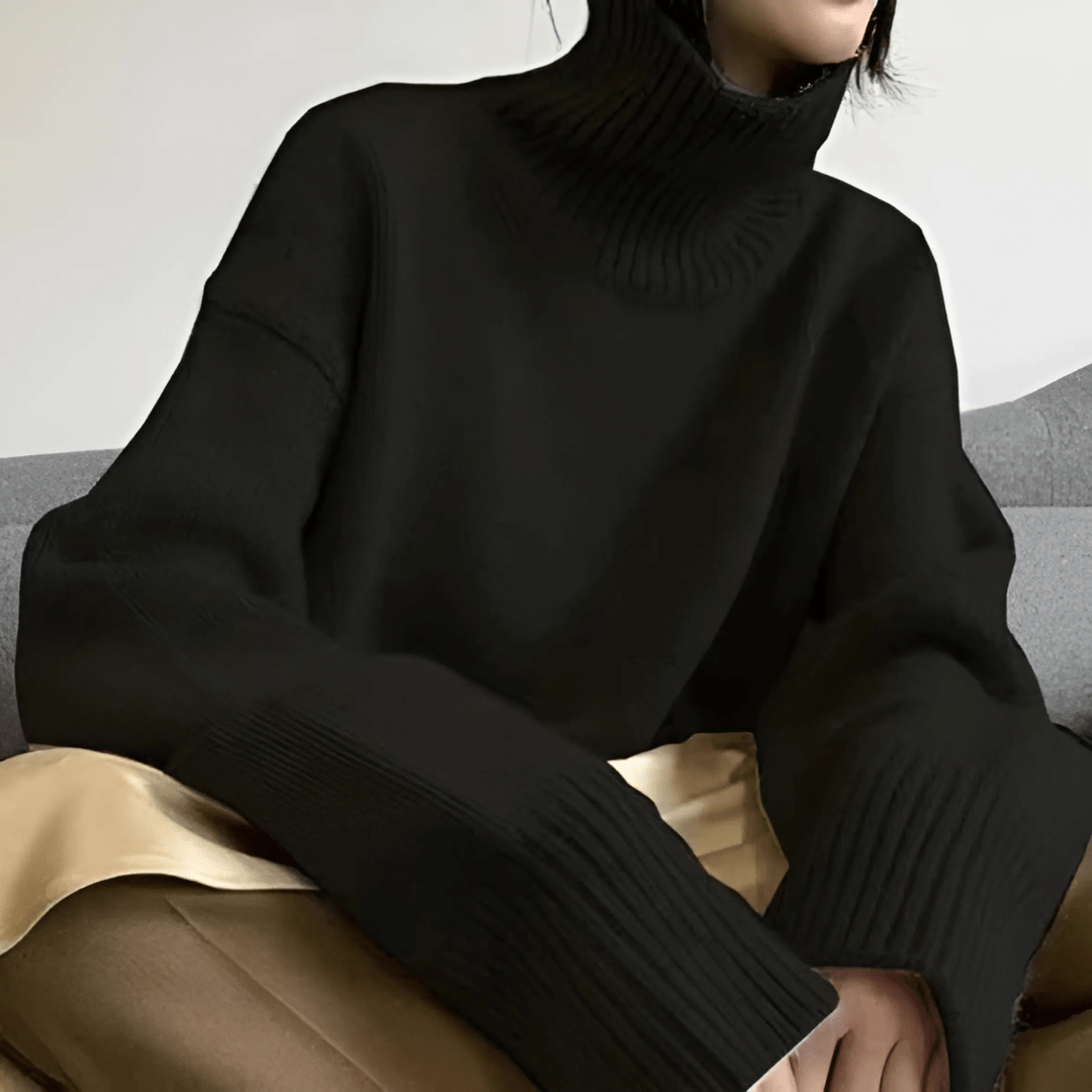 Stylische Rollkragenpullover Damen