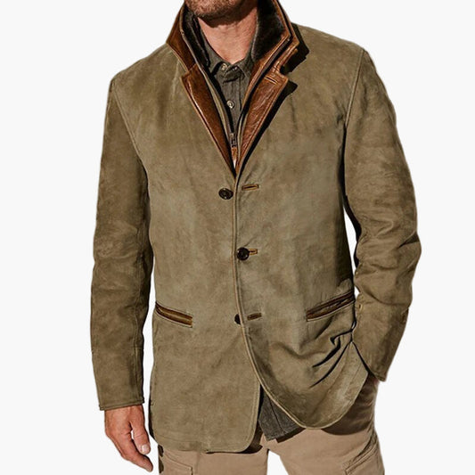 Stylische Herrenjacke Vintage Look Klassisch - IdealeKleiden