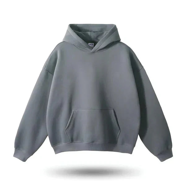 Große Hoodie Mit Vortasche Bequem