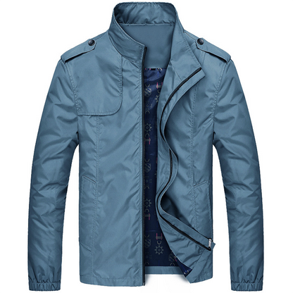 Leichte Herren Sommerjacke Atmungsaktiv Verstellbar