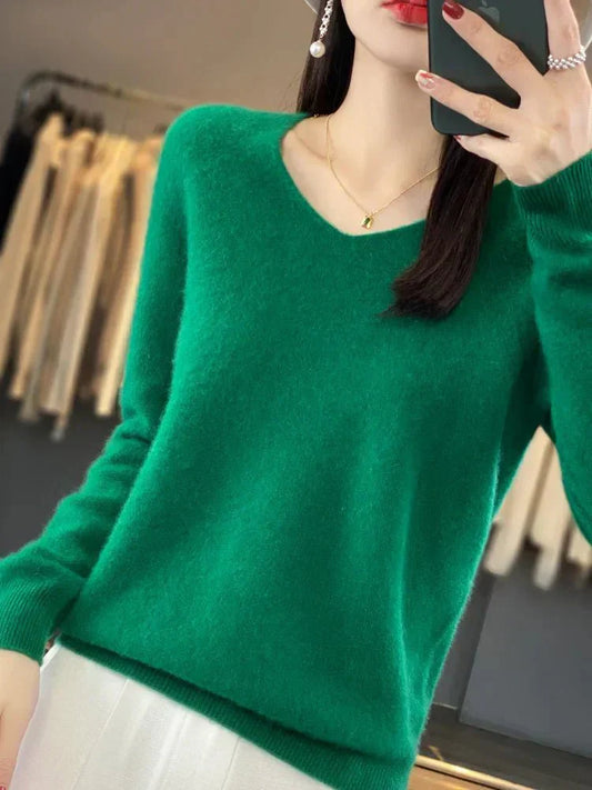 Bequemer Pullover Weich Angenehm - IdealeKleiden