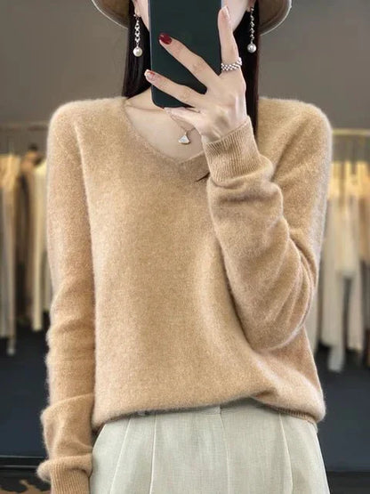Bequemer Pullover Weich Angenehm