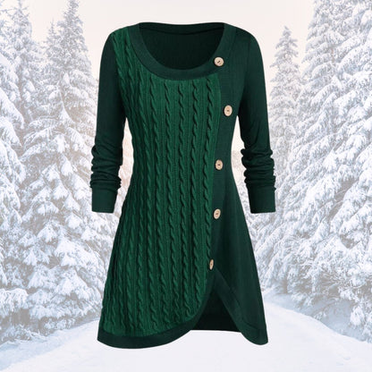 Elegantes Pulloverkleid Warm & Stilvoll