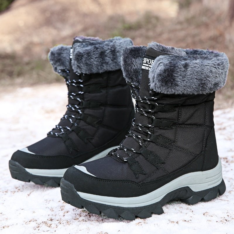 Warme Damen Stiefel Winter Isoliert