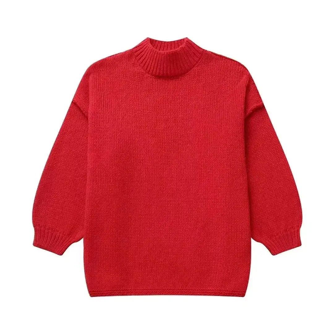 Herbst Pullover Damen Oversized Warm &amp; Bequem