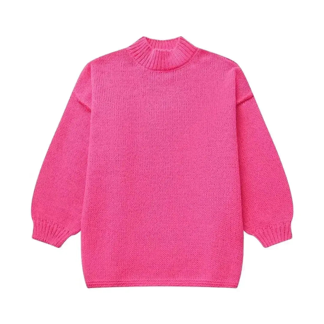 Herbst Pullover Damen Oversized Warm &amp; Bequem