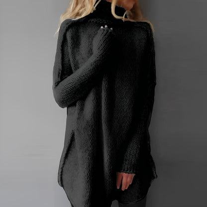 Damenschal Langarm Strickpullover Modern