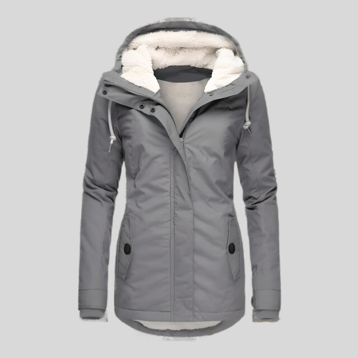 Langer Winterparka Warm & Wasserdicht - IdealeKleiden