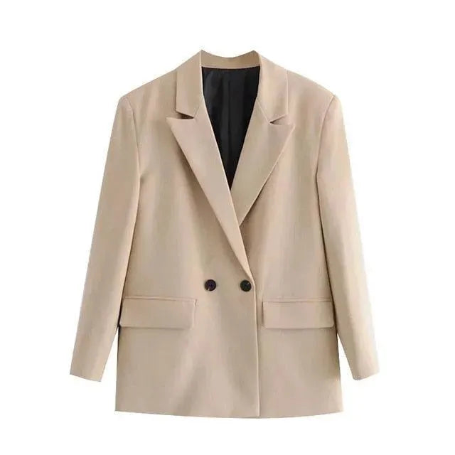 Damen Blazer Bequem Freizeit Style