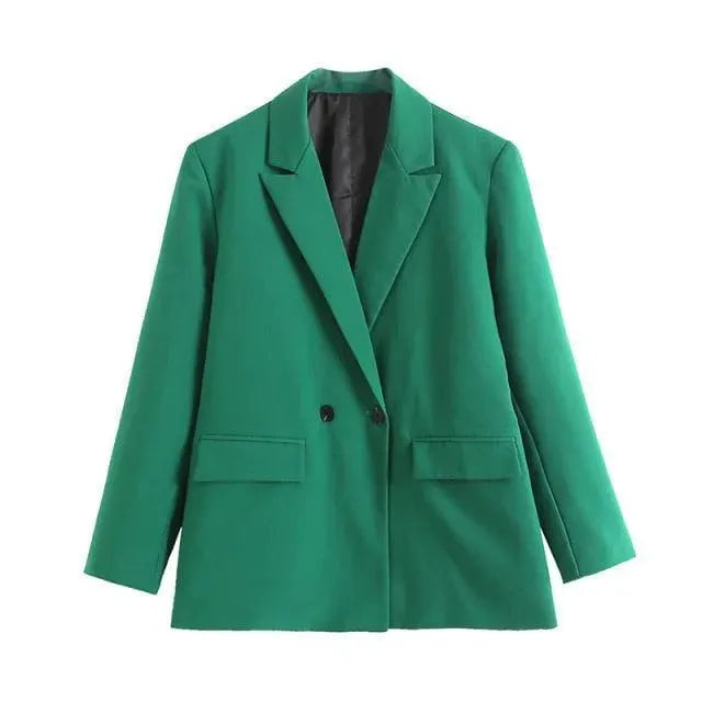 Damen Blazer Bequem Freizeit Style