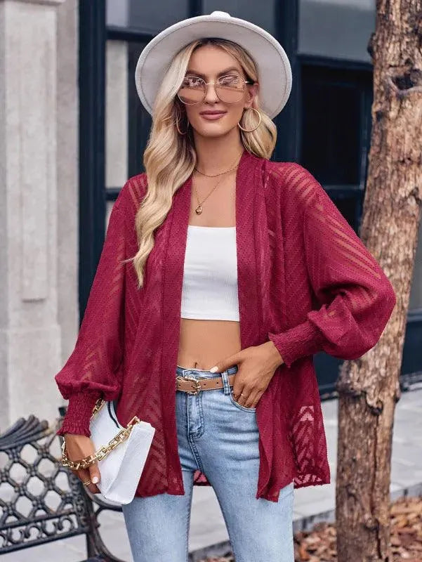 Klassische Damen Strickjacke Vintage Look