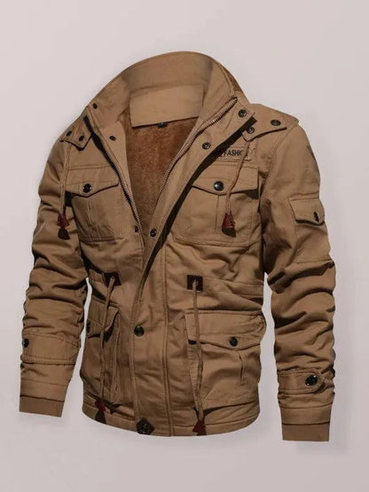 Bequeme Herrenjacke Warm Kapuzenjacke Winter