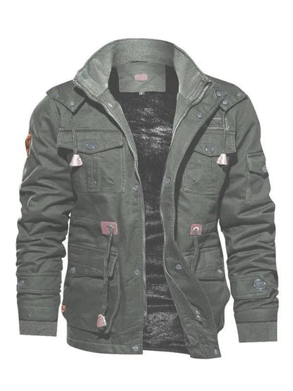 Bequeme Herrenjacke Warm Kapuzenjacke Winter