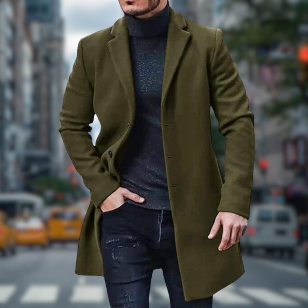 Eleganter Trenchcoat Lang Damen Stilvoll und Bequem