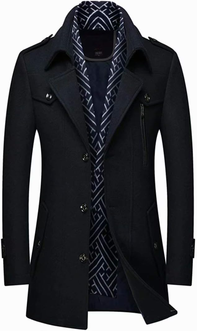 Eleganter Herren Winterblazer Klassik Design