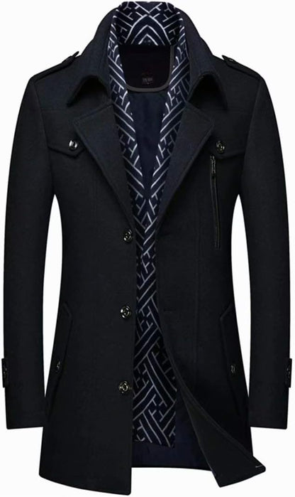 Eleganter Herren Winterblazer Klassik Design