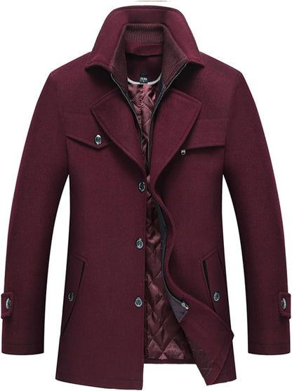 Eleganter Herren Winterblazer Klassik Design