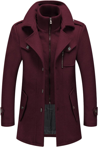 Eleganter Herren Winterblazer Klassik Design