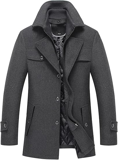 Eleganter Herren Winterblazer Klassik Design