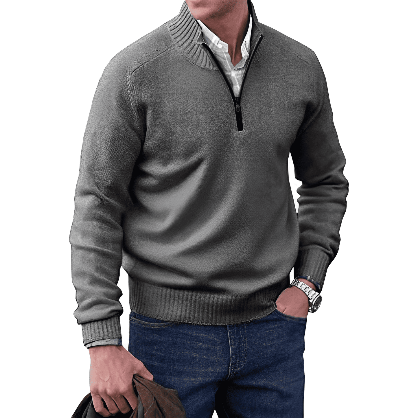 Exklusiver Herren Pullover Kaschmir Qualität