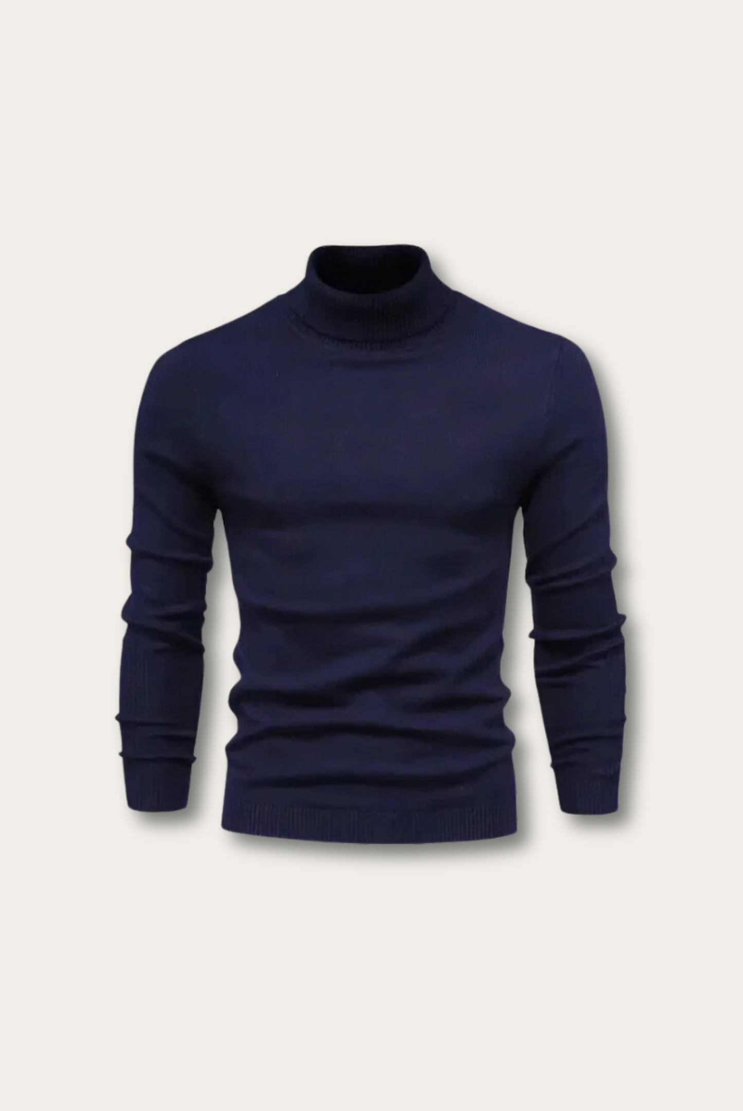 Stilvoller Herren Rollkragen Pullover Qualität