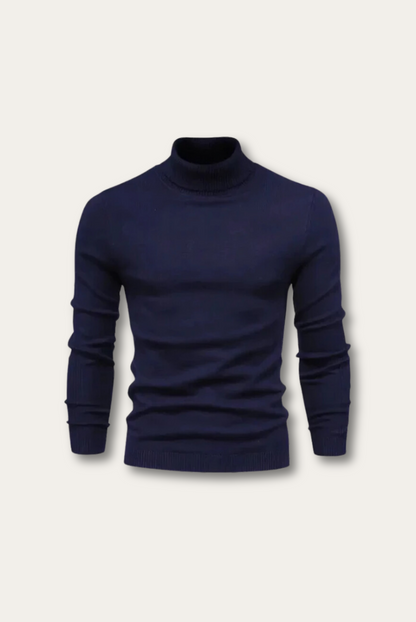 Stilvoller Herren Rollkragen Pullover Qualität