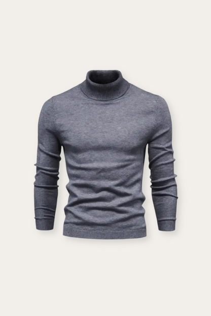 Stilvoller Herren Rollkragen Pullover Qualität