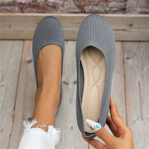 Damen Ballerinas Frühling Leicht Bequem