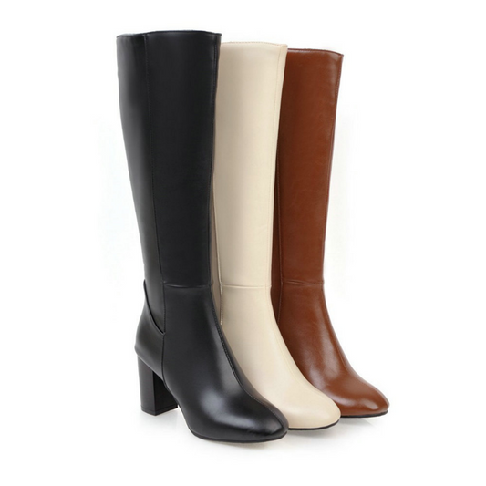 Vegane Stiefeletten Luxus Leder Optik - IdealeKleiden