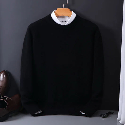 Exklusiver Kaschmir Pullover Elegantes Design - IdealeKleiden