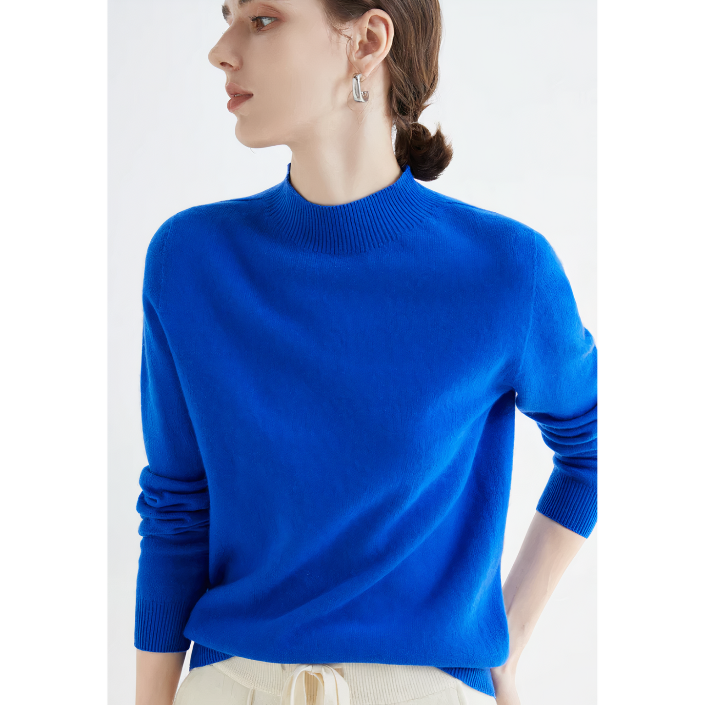 Eleganter Kaschmir Pullover Damen Luxus Qualität