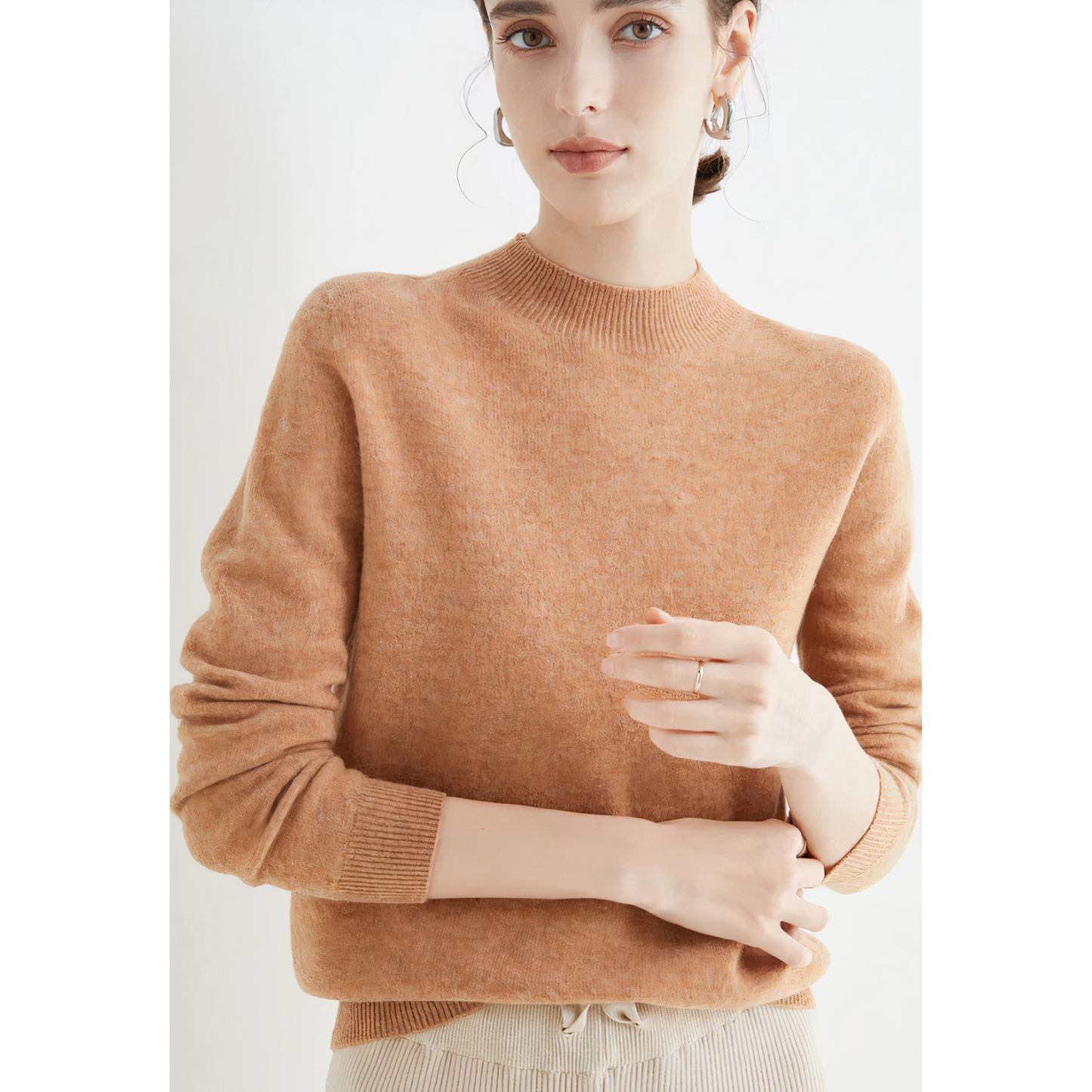 Eleganter Kaschmir Pullover Damen Luxus Qualität