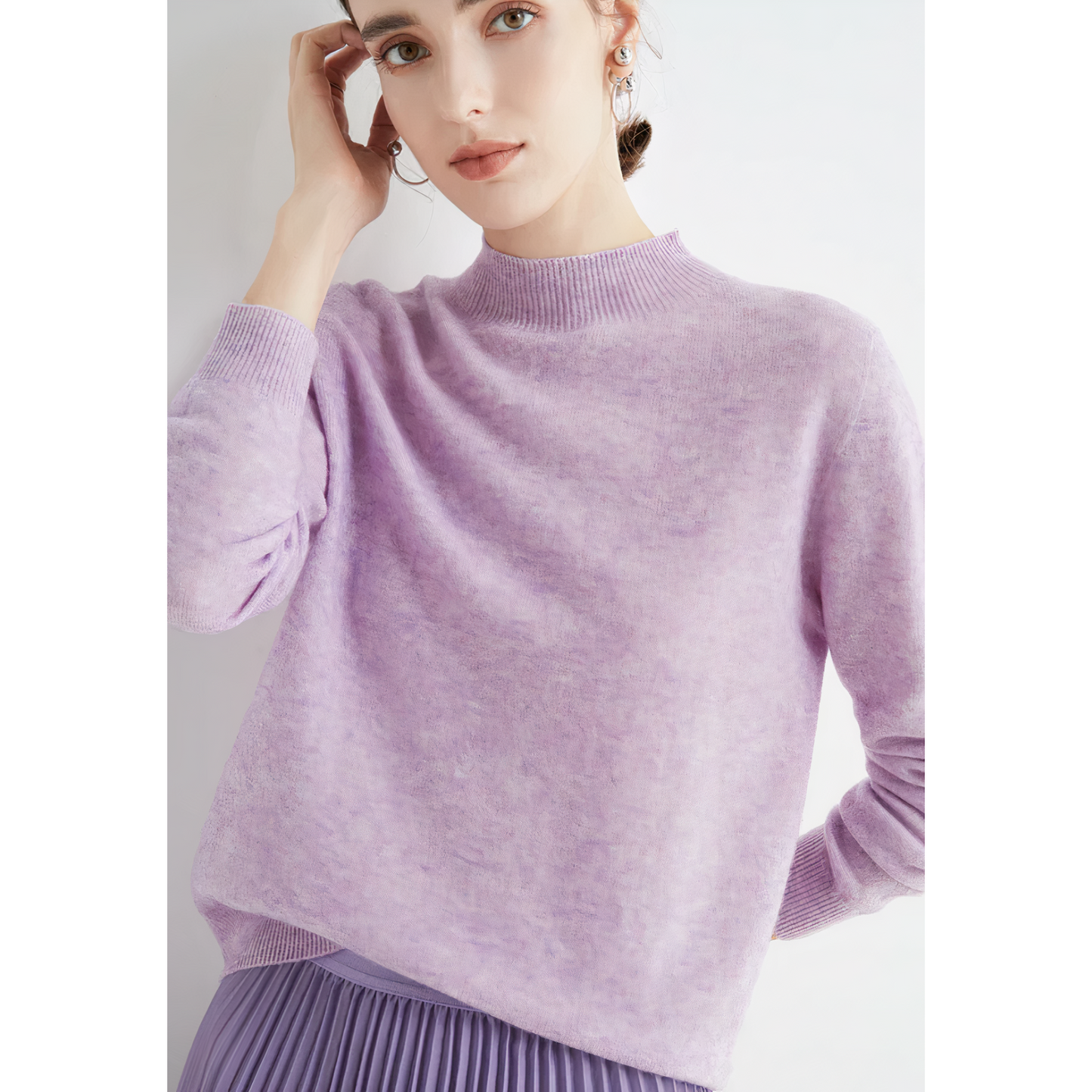 Eleganter Kaschmir Pullover Damen Luxus Qualität
