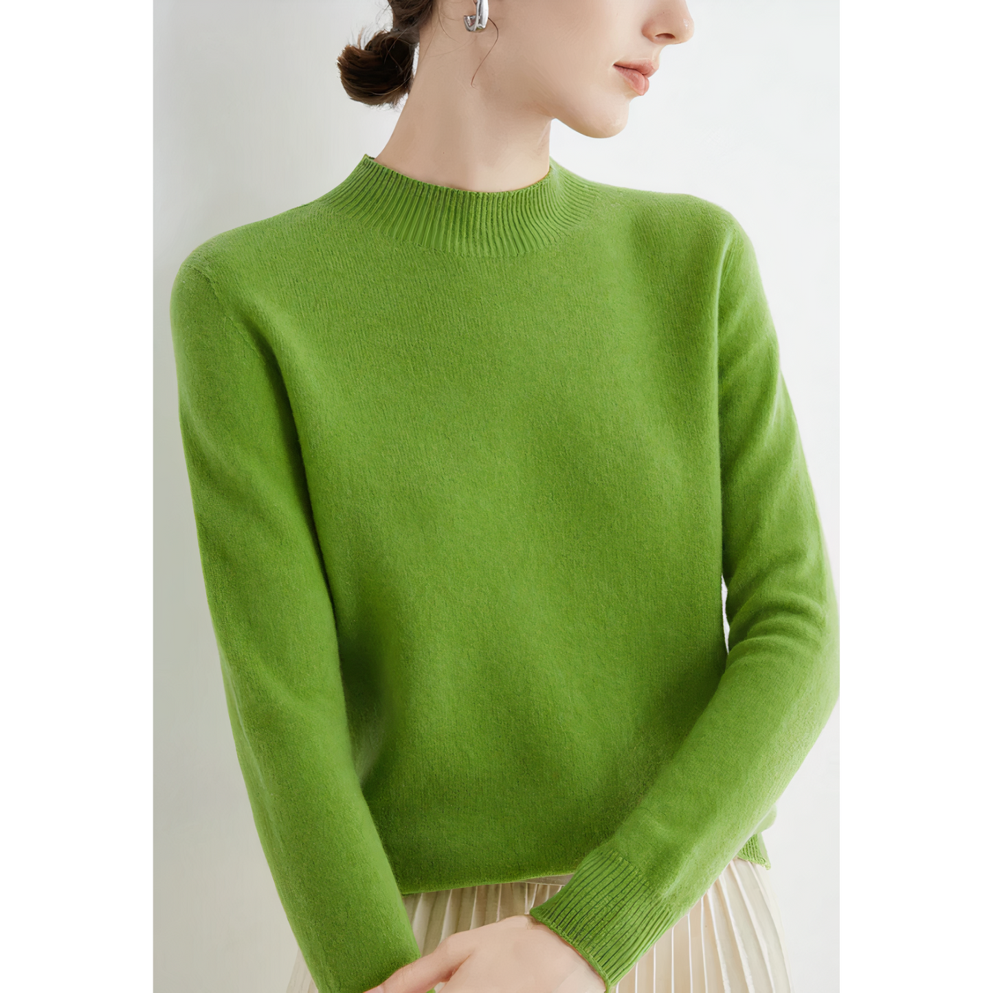 Eleganter Kaschmir Pullover Damen Luxus Qualität