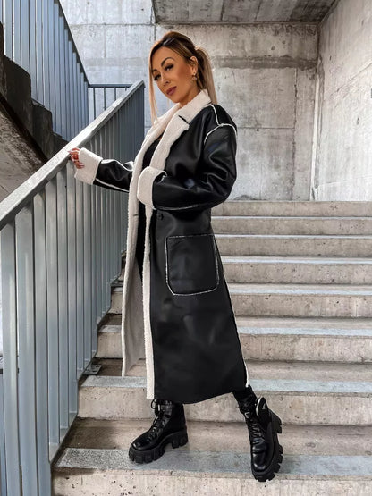 Elegante Damenjacke Weich und Warm - IdealeKleiden