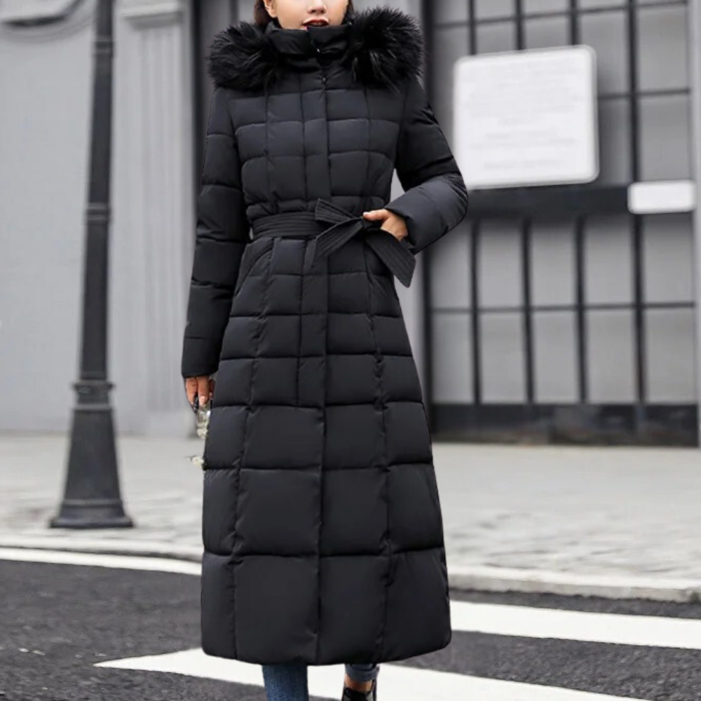 Warme Damenwinterjacke Quilted Style